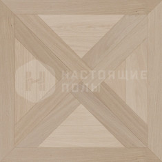 1144-1822-10 Дуб Альбатрос Трианон Селект энд Бэттер шелковое масло ультраматовое, 635*635*19.05 мм