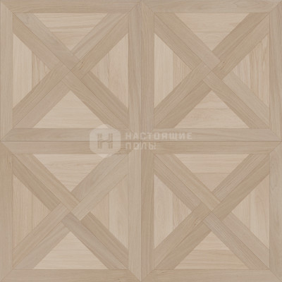 Модульный паркет Coswick Белые ночи 1144-1822-10 Дуб Альбатрос Трианон Селект энд Бэттер шелковое масло ультраматовое, 635*635*19.05 мм