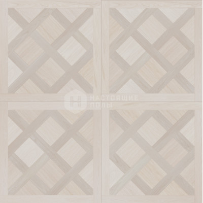 Модульный паркет Coswick Белые ночи 1143-1258-10 Дуб Белый иней Версаль Селект энд Бэттер шелковое масло, 635*635*19.05 мм