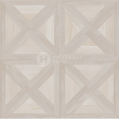 Модульный паркет Coswick Белые ночи 1144-1258-10 Дуб Белый иней Трианон Селект энд Бэттер шелковое масло, 635*635*19.05 мм