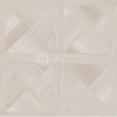 Модульный паркет Coswick Белые ночи 1160-1258-10 Дуб Белый иней Фонтенбло Селект энд Бэттер шелковое масло, 635*635*19.05 мм