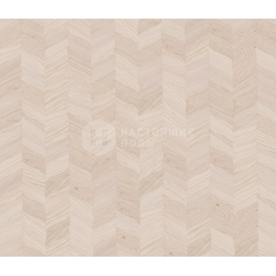 Паркет Елочка Coswick Белые ночи 1186-1878-10 Дуб Альпийский Чайный лист Селект энд Бэттер шелковое масло ультраматовое, 350*190*19.05 мм