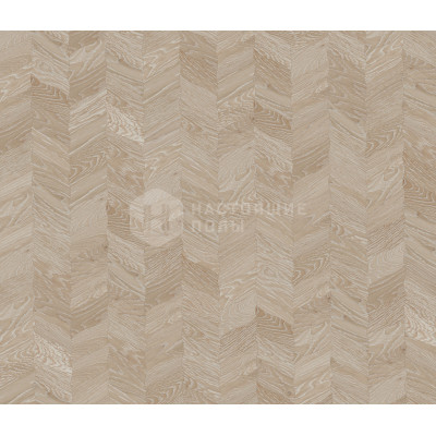 Паркет Елочка Coswick Белые ночи 1198-1827-10 Дуб Барселона Чайный лист Селект энд Бэттер шелковое масло ультраматовое, 350*190*15 мм