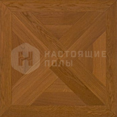 1144-1204-10 Дуб Орех Трианон Селект энд Бэттер шелковое масло, 635*635*19.05 мм