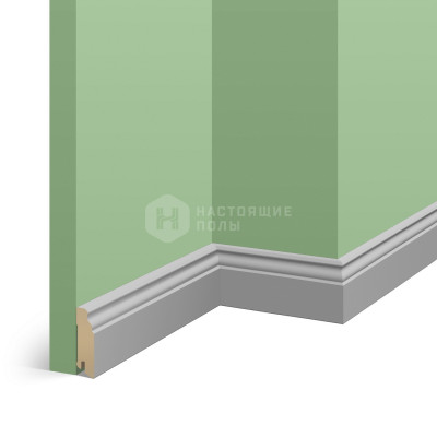 Плинтус Pedross 5910 серый, 2500*70*18 мм