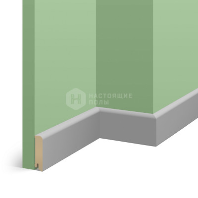 Плинтус Pedross 6337 серый, 2500*78*18 мм