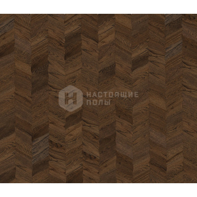 Паркет Елочка Coswick Таинственный лес 1198-1825-10 Дуб Каменный Ручей Чайный лист Селект энд Бэттер шелковое масло ультраматовое, 350*190*15 мм