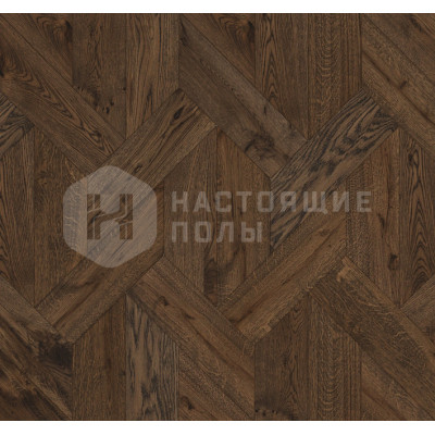 Модульный паркет Coswick Таинственный лес 1187-1825-10 Дуб Каменный Ручей Кофейное зерно Селект энд Бэттер шелковое масло ультраматовое, 433.8*127*15 мм