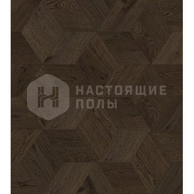 Мозаичный паркет Coswick Ромб Таинственный лес 1193-3828-20 Дуб Марсель 1 Коммон шелковое масло ультраматовое, 220*190*19.05 мм