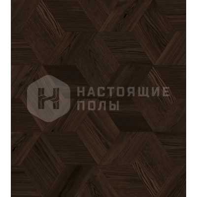 Мозаичный паркет Coswick Ромб Таинственный лес 1197-3821-20 Дуб Старая венеция 1 Коммон шелковое масло ультраматовое, 220*190*15 мм