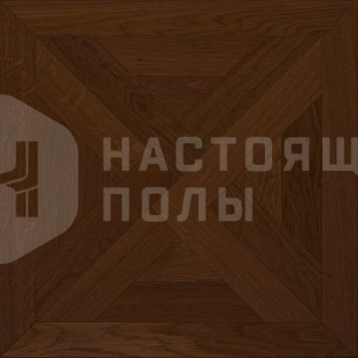 Модульный паркет Coswick Таинственный лес 1144-1217-10 Дуб Молочный Шоколад Трианон Селект энд Бэттер шелковое масло, 635*635*19.05 мм