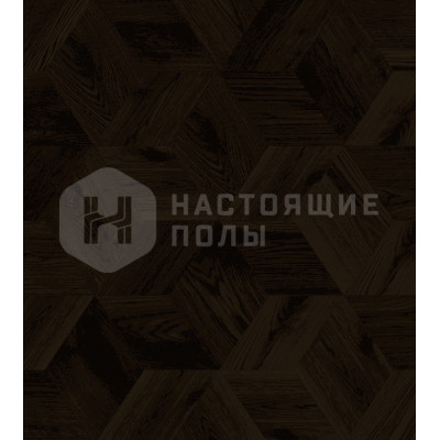 Мозаичный паркет Coswick Ромб Таинственный лес 1193-3826-30 Дуб Лондон 1 Коммон шелковое масло ультраматовое, 220*190*19.05 мм