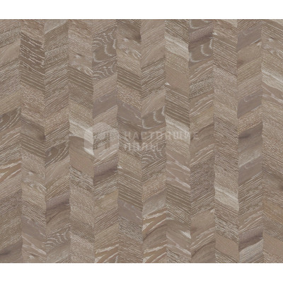 Паркет Елочка Coswick Дизайнерские решения 1198-1251-10 Дуб Серый кашемир Чайный лист Селект энд Бэттер шелковое масло , 350*190*15 мм