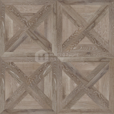 Модульный паркет Coswick Дизайнерские решения 1144-1251-10 Дуб Серый кашемир Трианон Селект энд Бэттер шелковое масло ультраматовое, 635*635*19.05 мм