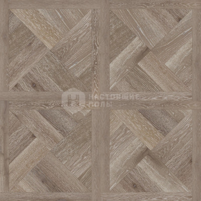 Модульный паркет Coswick Дизайнерские решения 1160-1251-10 Дуб Серый кашемир Фонтенбло Селект энд Бэттер шелковое масло ультраматовое, 635*635*19.05 мм