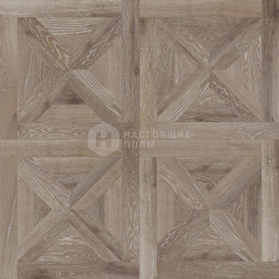 Модульный паркет Coswick Дизайнерские решения 1157-1251-10 Дуб Серый кашемир Хелмсли Селект энд Бэттер шелковое масло ультраматовое, 635*635*19.05 мм