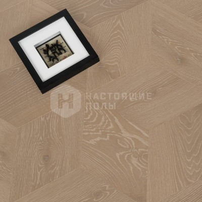 Мозаичный паркет Coswick Ромб Дизайнерские решения 1197-3823-20 Дуб Песочный 1 Коммон шелковое масло ультраматовое, 220*190*15 мм