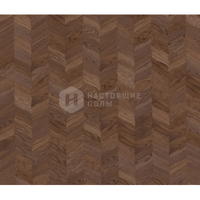 Паркет Елочка Coswick Дизайнерские решения 1198-1248-10 Дуб Эльтон Чайный лист Селект энд Бэттер шелковое масло, 350*190*15 мм