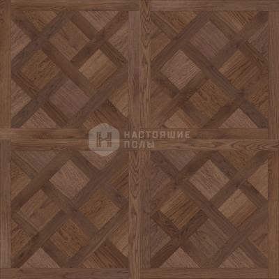 Модульный паркет Coswick Дизайнерские решения 1143-1248-10 Дуб Эльтон Версаль Селект энд Бэттер шелковое масло, 635*635*19.05 мм