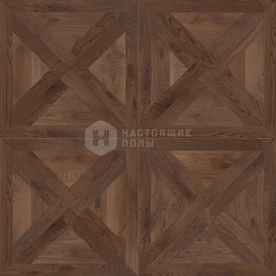 Модульный паркет Coswick Дизайнерские решения 1144-1248-10 Дуб Эльтон Трианон Селект энд Бэттер шелковое масло, 635*635*19.05 мм