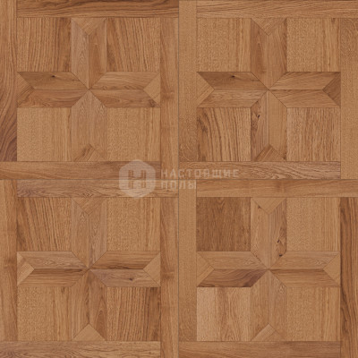 Модульный паркет Coswick Дизайнерские решения 1106-1846-10 Дуб Берген Блуа Селект энд Бэттер шелковое масло ультраматовое, 635*635*19.05 мм