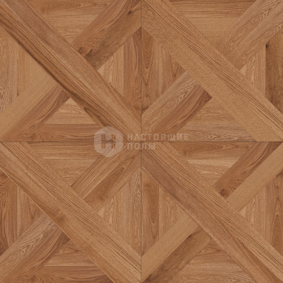 Модульный паркет Coswick Дизайнерские решения 1159-1846-10 Дуб Берген Брезе Селект энд Бэттер шелковое масло ультраматовое, 635*635*19.05 мм