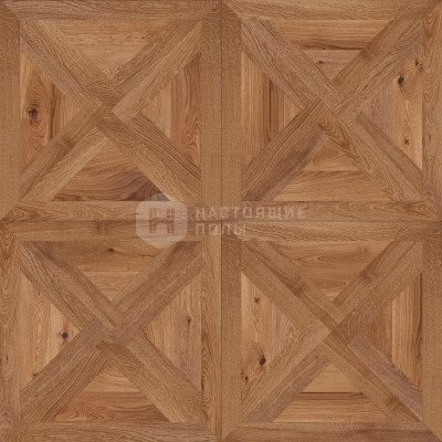 Модульный паркет Coswick Дизайнерские решения 1144-1846-10 Дуб Берген Трианон Селект энд Бэттер шелковое масло ультраматовое, 635*635*19.05 мм