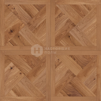 Модульный паркет Coswick Дизайнерские решения 1160-1846-10 Дуб Берген Фонтенбло Селект энд Бэттер шелковое масло ультраматовое, 635*635*19.05 мм