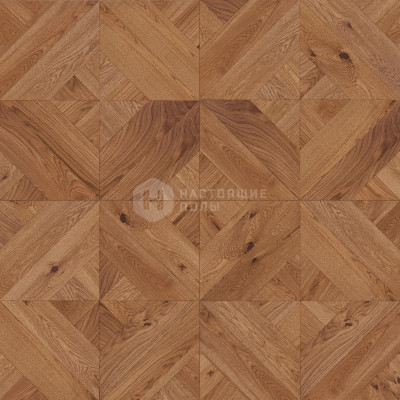 Модульный паркет Coswick Дизайнерские решения 1155-1846-10 Дуб Берген Шенонсо Селект энд Бэттер шелковое масло ультраматовое, 635*635*19.05 мм