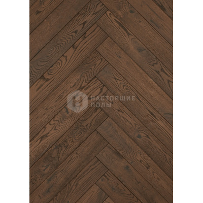 Паркет елочка Karelia Dream 1019CDHB8KU07111 Дуб Elba HB, 600*100*14 мм