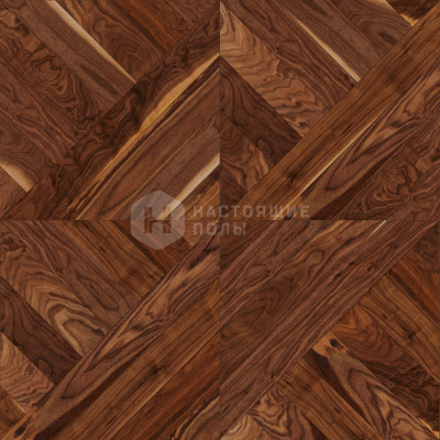 Модульный паркет Coswick Американский орех 1358-3201-30 Натуральный орех Монсоро Традишинал шелковое масло, 635*635*19.05 мм