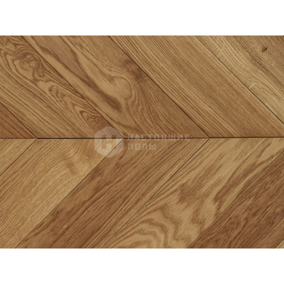 Паркет французская елка AlixFloor ALX1016CV Дуб золотой натуральный, 600*100*15 мм