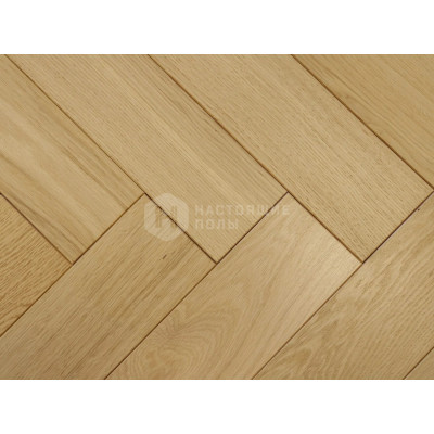 Паркет английская елка AlixFloor ALX1018HB Дуб бежевый натуральный, 600*100*15 мм