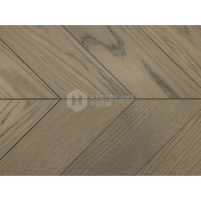 Паркет французская елка AlixFloor ALX1032CV Дуб дымчато-серый, 600*100*15 мм