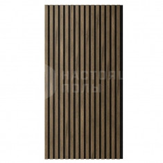 Дуб Муссон, черный войлок 1200*600*9 мм, рейки 25*6 мм