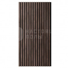 Дуб Окленд, черный войлок 1200*600*9 мм, рейки 25*6 мм