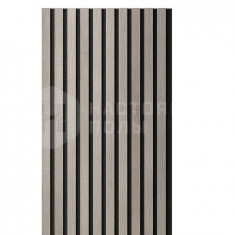 Дуб кремовый, черный войлок 2750*600*9 мм, рейки 40*6 мм