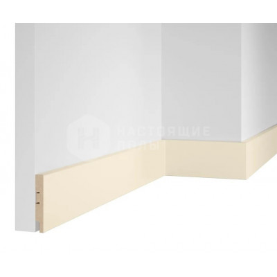 Плинтус Artiva RTV080.03.34 Веллюто Ванила, 2400*80*16 мм