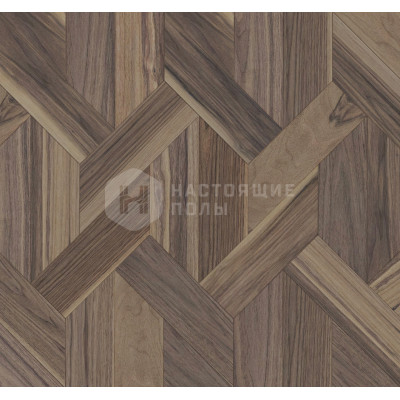 Модульный паркет Coswick Американский орех 1387-1810-30 Орех Туманный рассвет Кофейное зерно Селект энд Бэттер шелковое масло ультраматовое, 433.8*127*15 мм