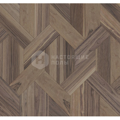 Модульный паркет Coswick Американский орех 1350-1810-30 Орех Туманный рассвет Кофейное зерно Селект энд Бэттер шелковое масло ультраматовое, 433.8*127*19.05 мм