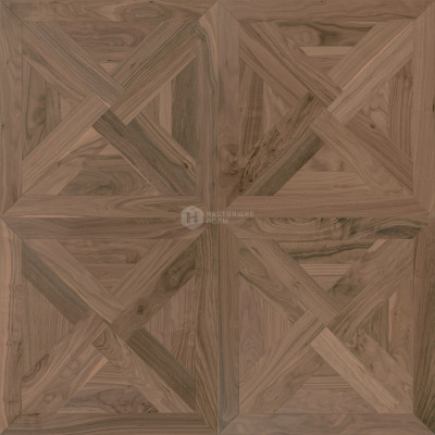 Модульный паркет Coswick Американский орех 1344-1810-30 Орех Туманный рассвет Трианон Селект энд Бэттер шелковое масло ультраматовое, 635*635*19.05 мм