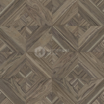 Модульный паркет Coswick Американский орех 1355-1866-30 Орех Зимний закат Шенонсо Селект энд Бэттер шелковое масло ультраматовое, 635*635*19.05 мм