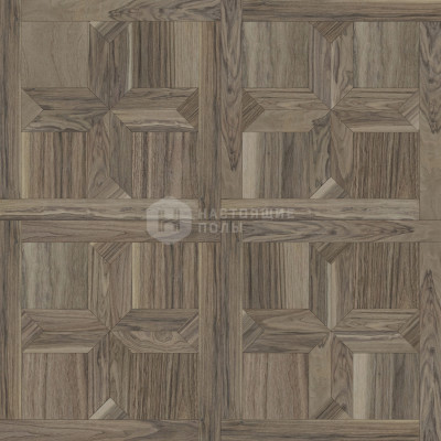 Модульный паркет Coswick Американский орех 1306-1866-30 Орех Зимний закат Блуа Селект энд Бэттер шелковое масло ультраматовое, 635*635*19.05 мм