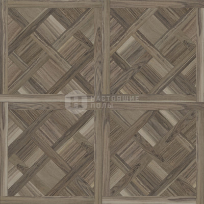 Модульный паркет Coswick Американский орех 1343-1866-30 Орех Зимний закат Версаль Селект энд Бэттер шелковое масло ультраматовое, 635*635*19.05 мм