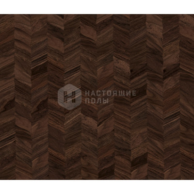 Паркет Елочка Coswick Американский орех 1398-1261-30 Орех Классический Чайный лист Селект энд Бэттер шелковое масло, 350*190*15 мм