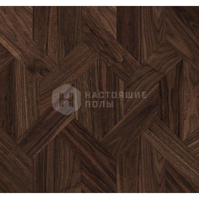 Модульный паркет Coswick Американский орех 1387-1261-30 Орех Классический Кофейное зерно Селект энд Бэттер шелковое масло, 433.8*127*15 мм