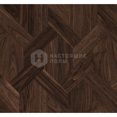 Модульный паркет Coswick Американский орех 1350-1261-30 Орех Классический Кофейное зерно Селект энд Бэттер шелковое масло, 433.8*127*19.05 мм