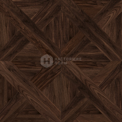 Модульный паркет Coswick Американский орех 1359-1261-30 Орех Классический Брезе Селект энд Бэттер шелковое масло, 635*635*19.05 мм