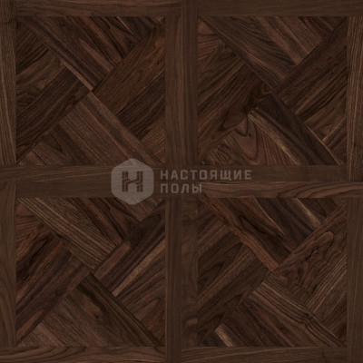 Модульный паркет Coswick Американский орех 1360-1261-30 Орех Классический Фонтенбло Селект энд Бэттер шелковое масло, 635*635*19.05 мм