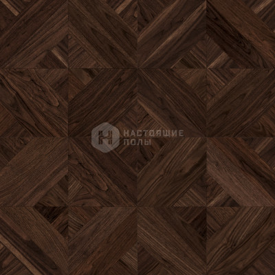 Модульный паркет Coswick Американский орех 1355-1261-30 Орех Классический Шенонсо Селект энд Бэттер шелковое масло, 635*635*19.05 мм